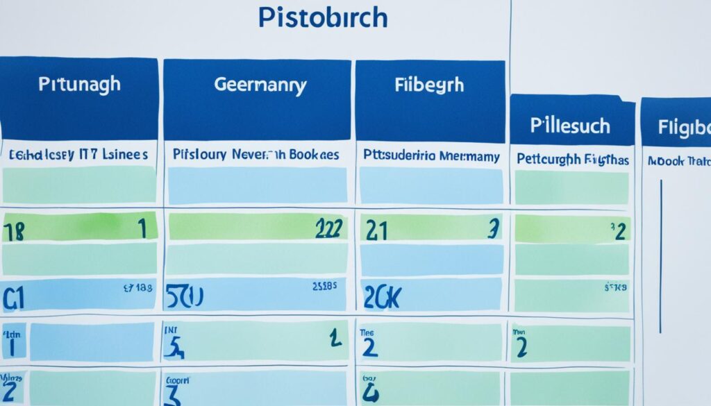 Best Time to Book Pittsburgh to Germany Flights