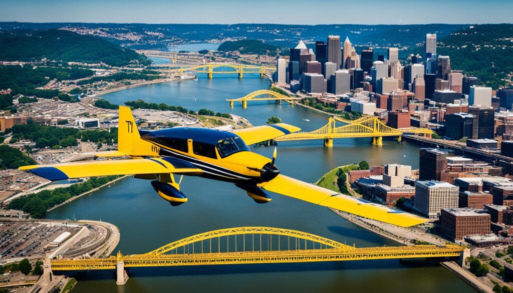 direct flights from Kansas City to Pittsburgh