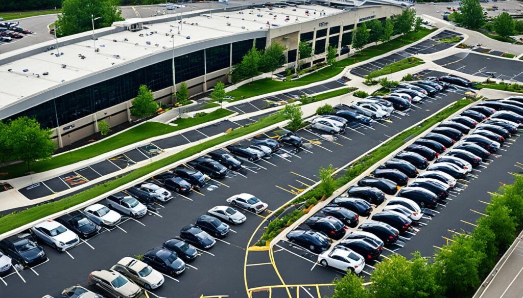 Pittsburgh airport parking options