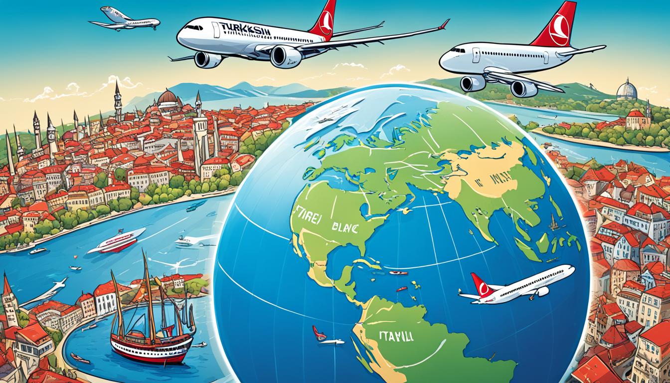 Turkish Airlines Direct Flights to Global Destinations